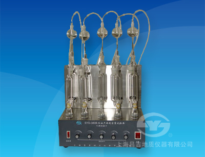 上海昌吉石油产品硫含量试验器（燃灯法）SYD-380B